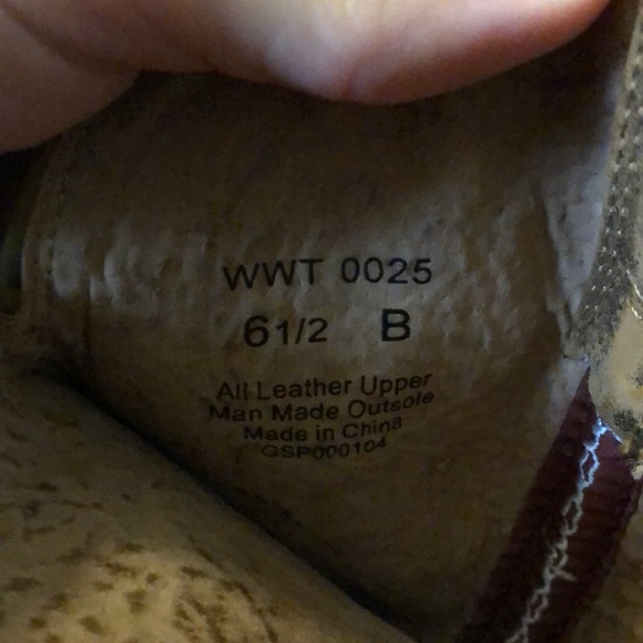 Twisted X cowboy boots tan - Picture 6 of 6